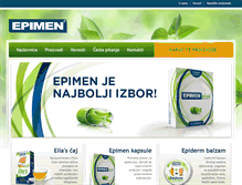 Tablet Screenshot of epimen.hr